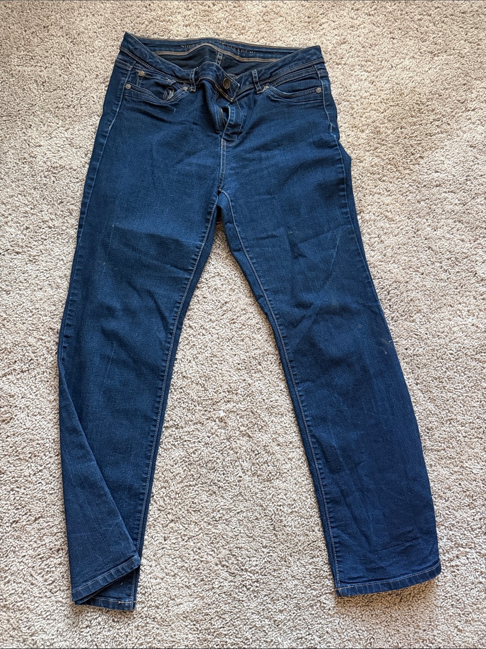 Men's Dark Blue Slim Fit Jeans